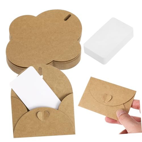 OSALADI 60 Sätze Liebe Schnalle Umschlageinlagen Umschläge Für Karten Postkartenumschläge Begrüßungskartenumschläge Briefumschläge Geldumschlag Papier Light Brown OSALADI 60 Sätze Liebe Schnalle Umschlageinlagen Umschläge Für Karten Postkartenumschläge Begrüßungskartenumschläge Briefumschläge Geldumschlag Papier Light Brown von OSALADI