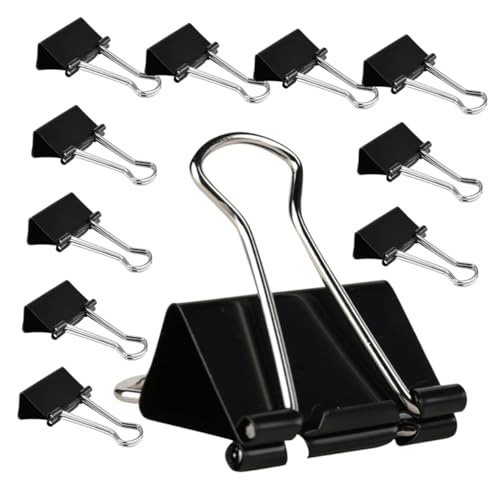 OSALADI 60 Stück Langes Schwanzclip -schreibwaren Papierklemmen Heftklammern Binderclip Ordner Für Die Schule Büroklammern Bindeklammern Kleine Papierklammern Black Eisen OSALADI 60 Stück Langes Schwanzclip -schreibwaren Papierklemmen Heftklammern Binderclip Ordner Für Die Schule Büroklammern Bindeklammern Kleine Papierklammern Black Eisen von OSALADI