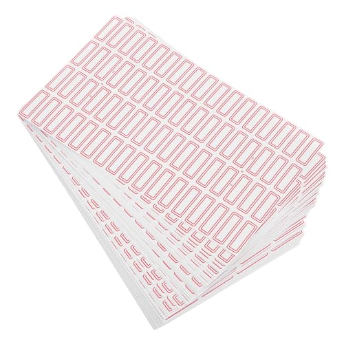 OSALADI 68 Blatt Selbstklebendes Etikettenpapier Wiederverwendbare Etiketten Für Gläser Küchenetiketten Selbstklebende Etiketten Selbstgemachte Klebeetiketten Kleine Namen Vinyl OSALADI 68 Blatt Selbstklebendes Etikettenpapier Wiederverwendbare Etiketten Für Gläser Küchenetiketten Selbstklebende Etiketten Selbstgemachte Klebeetiketten Kleine Namen Vinyl von OSALADI