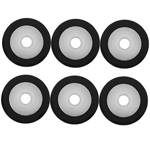 OSALADI 6Stücke Teiliges Lagerrollenführung Riemenscheibe für Video Funkartikel Professionelle Prise Roller für Kassettenrekorder Langlebig für Präzise Anwendungen OSALADI 6Stücke Teiliges Lagerrollenführung Riemenscheibe für Video Funkartikel Professionelle Prise Roller für Kassettenrekorder Langlebig für Präzise Anwendungen von OSALADI