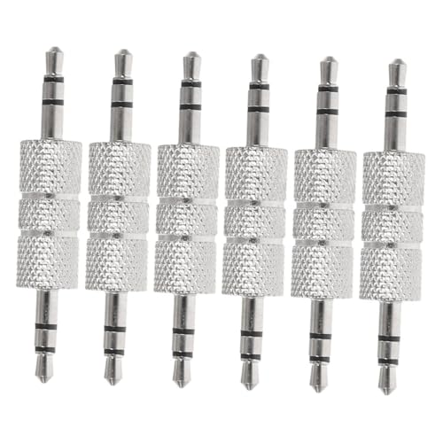 OSALADI 6pcs Metall 3 5mm Auf 3 5mm Adapter Audio Mic Adapter Audio Für Kopfhörer Mixer Umwandlung OSALADI 6pcs Metall 3 5mm Auf 3 5mm Adapter Audio Mic Adapter Audio Für Kopfhörer Mixer Umwandlung von OSALADI