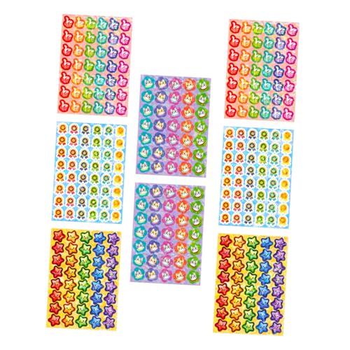 OSALADI 8 Blatt Belohnungsaufkleber Mehrere Lehrer Aufkleber Für Kleinkinder Reflektierend Aufkleber Glänzend Klassenzimmer Belohnen Spaß Dekoration Stickbilder Vinyl-aufkleber OSALADI 8 Blatt Belohnungsaufkleber Mehrere Lehrer Aufkleber Für Kleinkinder Reflektierend Aufkleber Glänzend Klassenzimmer Belohnen Spaß Dekoration Stickbilder Vinyl-aufkleber von OSALADI