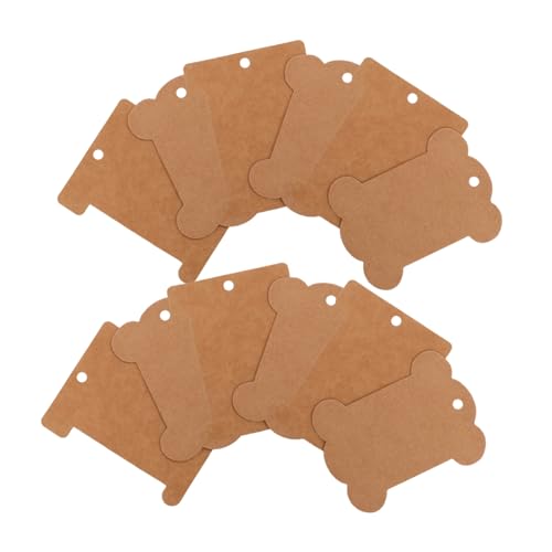 OSALADI 80 Stück Wickelplatte Werkzeug Prägeordner Handwerkstools Chocolate Kraftpapier OSALADI 80 Stück Wickelplatte Werkzeug Prägeordner Handwerkstools Chocolate Kraftpapier von OSALADI
