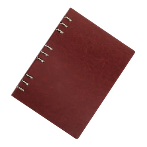 OSALADI A4-Ring-Notizblock nachfüllbarer Notizblock Binder Journal Binder-Tagebuch-Notizbuch notizbuch mit kalender binder notebook Zeitplan-Notizbuch Tagebuch zum Verschenken Pu Brown OSALADI A4-Ring-Notizblock nachfüllbarer Notizblock Binder Journal Binder-Tagebuch-Notizbuch notizbuch mit kalender binder notebook Zeitplan-Notizbuch Tagebuch zum Verschenken Pu Brown von OSALADI