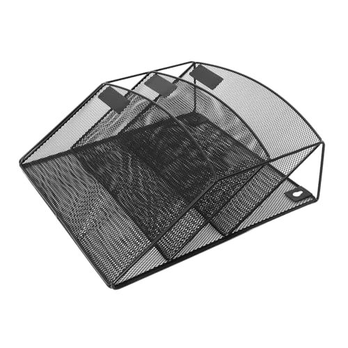 OSALADI Aktenregal Aktenwandhalter Inhaber Veranstalter hängen Organizer für hängende Wandordner Papierhalter Tapeten-Organizer Aktenordner aus Drahtgeflecht Eisen Black OSALADI Aktenregal Aktenwandhalter Inhaber Veranstalter hängen Organizer für hängende Wandordner Papierhalter Tapeten-Organizer Aktenordner aus Drahtgeflecht Eisen Black von OSALADI