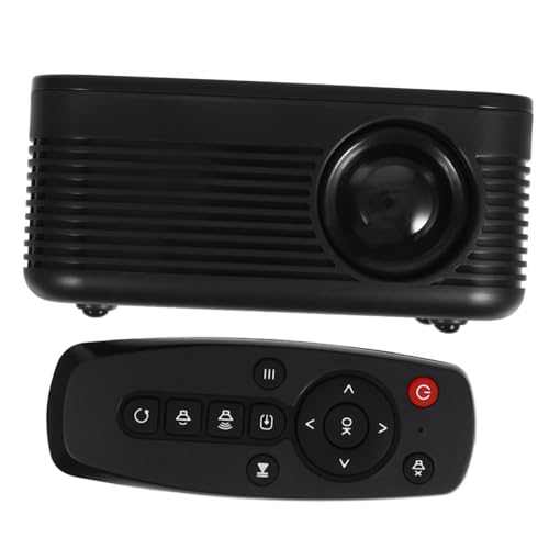 OSALADI Beamer Videoplayer Mini-led-projektor Tragbarer Led-projektor Media-Player-ausrüstung Home-Entertainment-projektor Miniatur Elektronisches Bauteil Heimkino 1080p von OSALADI