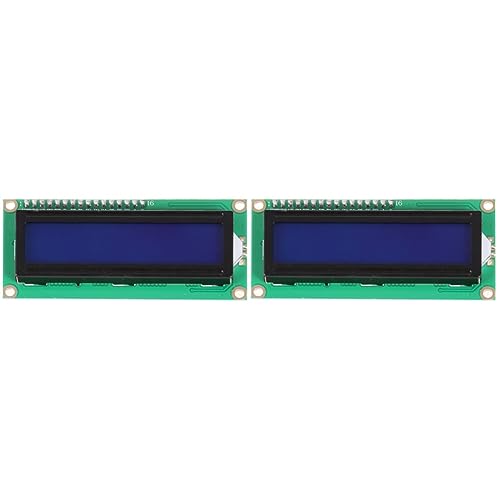 OSALADI Flüssigkristallanzeige Elektronisches Bauteil 2st LCD Monitor Modul Serielle Schnittstelle I2c LCD Bildschirm Flüssigkristallmodul von OSALADI