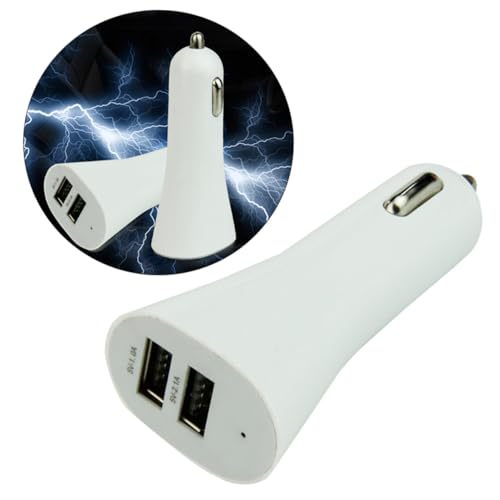 OSALADI 12-24v Fahrzeug USB Ladegerät Dual Steckdosen Multi-Messing Elektronische Komponenten Weiß Auto Ladegerät OSALADI 12-24v Fahrzeug USB Ladegerät Dual Steckdosen Multi-Messing Elektronische Komponenten Weiß Auto Ladegerät von OSALADI