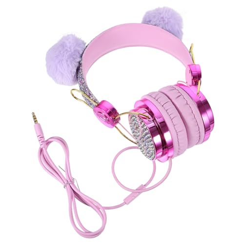 OSALADI Kopfhörer für Kinderkopfhörer für die Schule Kinderkopfhörer Mädchen Kinderkopfhörer mit Kabel -Cartoon-Kopfhörer Headset Ohr kopfhörer Abs Zufällige Farbe OSALADI Kopfhörer für Kinderkopfhörer für die Schule Kinderkopfhörer Mädchen Kinderkopfhörer mit Kabel -Cartoon-Kopfhörer Headset Ohr kopfhörer Abs Zufällige Farbe von OSALADI