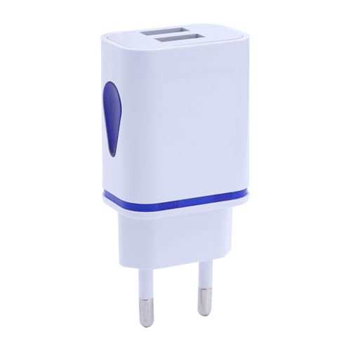 OSALADI 2USB Reiseadapter Wasserfallform LED Licht Dual USB Ladegerät Wandstecker Adapter Für Smartphones Mit EU Stecker OSALADI 2USB Reiseadapter Wasserfallform LED Licht Dual USB Ladegerät Wandstecker Adapter Für Smartphones Mit EU Stecker von OSALADI