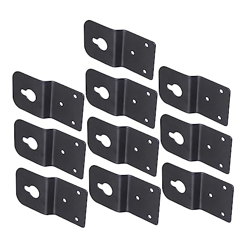 OSALADI Lautsprecher-aufhängerplatte Surround-Haken Audio-lautsprecherhaken Wandhalterung Robuste Metallplatte OSALADI Lautsprecher-aufhängerplatte Surround-Haken Audio-lautsprecherhaken Wandhalterung Robuste Metallplatte von OSALADI