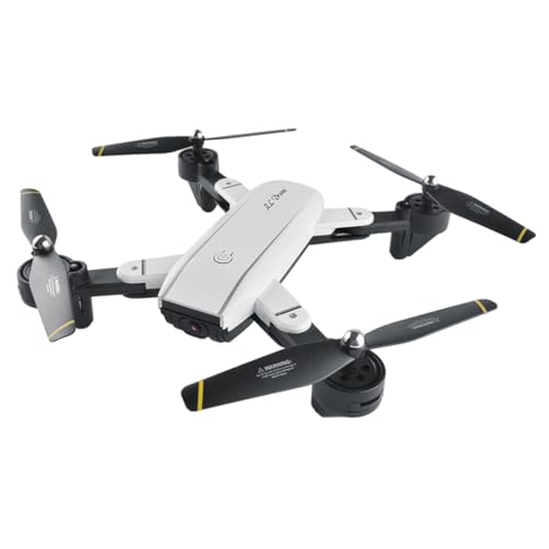 OSALADI Mini-Drohne Pocket-quadrocopter Flugzeug Geographisches Positionierungs System Weiß Drohne Hubschrauber von OSALADI