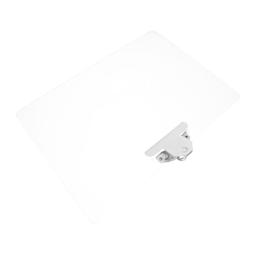 OSALADI Nachrichtenordner Organisator Für Papierakten Tragbares Klemmbrett Klemmbrett-ordner Dateiclips Aufbewahrungsklammern Für Dokumente Multifunktionsplatine Tafel Transparent Pvc von OSALADI