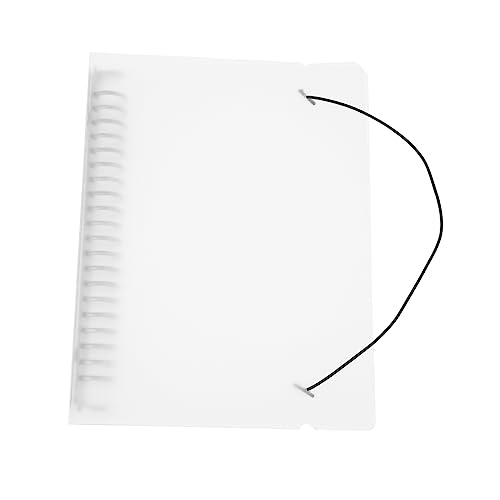 OSALADI Notizblock Cover Aus Halbtransparentem Mit Bindung Tagebuchdeckel Für Planer Und Notizbuch Für Lose Und Einlegeseiten OSALADI Notizblock Cover Aus Halbtransparentem Mit Bindung Tagebuchdeckel Für Planer Und Notizbuch Für Lose Und Einlegeseiten von OSALADI
