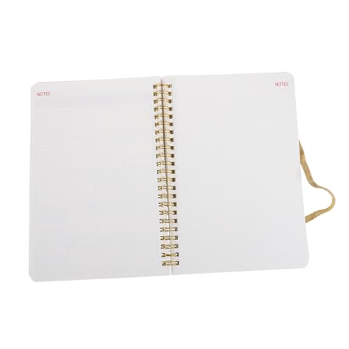 OSALADI Notizbuch Erinnerungsbuch Süßer Planer Organisator Der Wöchentlichen Agenda Kleiner Notizblock Arbeitsplanblock Wöchentlicher Monatsplaner Spiraltaschen-notizblock Black Papier OSALADI Notizbuch Erinnerungsbuch Süßer Planer Organisator Der Wöchentlichen Agenda Kleiner Notizblock Arbeitsplanblock Wöchentlicher Monatsplaner Spiraltaschen-notizblock Black Papier von OSALADI