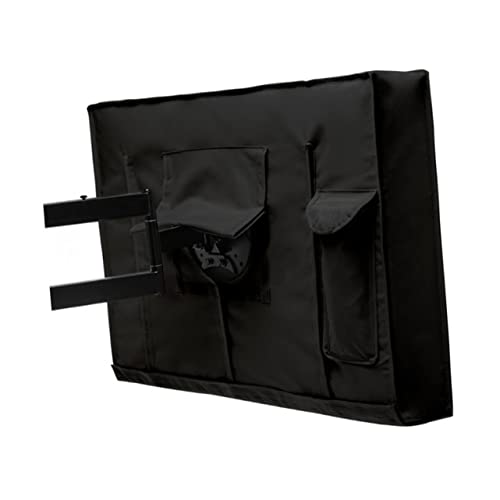 OSALADI Outdoor Tv Abdeckung Wetterfeste Staubdichte Hülle mit Mikrofasertuch Schutz für Fernseher im Freien für Ganzjährige Nutzung Schwarz OSALADI Outdoor Tv Abdeckung Wetterfeste Staubdichte Hülle mit Mikrofasertuch Schutz für Fernseher im Freien für Ganzjährige Nutzung Schwarz von OSALADI