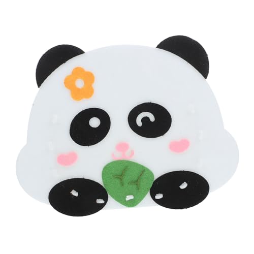 OSALADI Panda Stiftehalter Hübsch Hält Stickzulage Panda Patches Zum Aufbügeln Spezielles Federmäppchen Tier Aufbügler Bleistifttasche Ästhetisches Kleines Federmäppchen Kleine von OSALADI