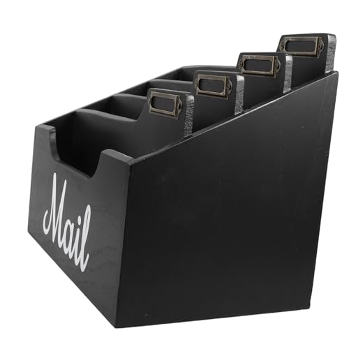 OSALADI Postsortierer Aus Holz Groß Schreibtisch-post-organizer Schule Sorter Briefhalter Für Den Schreibtisch Postfach Am Schreibtisch Schlüssel Schreibwaren Klein Büro Papier Black OSALADI Postsortierer Aus Holz Groß Schreibtisch-post-organizer Schule Sorter Briefhalter Für Den Schreibtisch Postfach Am Schreibtisch Schlüssel Schreibwaren Klein Büro Papier Black von OSALADI
