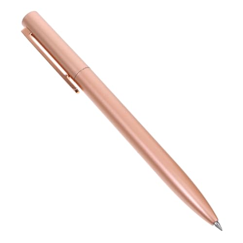 OSALADI Rotierender Stift Stifte Ausgefallen Gelschreiber Schwarz Tagebuchstifte Schwarze Kugelschreiber Stifte Bleistift Schicke Kugelschreiber Space Pen Aluminium Rose Gold von OSALADI