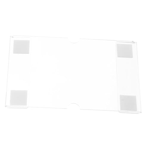 OSALADI Schilderhalter Zur Wandmontage Wandhalter Für Schilder Temporärer Parkschildhalter Schilderhalter Für Die Wand Bilderrahmen Zur Wandmontage Plakathalter Acryl Transparent OSALADI Schilderhalter Zur Wandmontage Wandhalter Für Schilder Temporärer Parkschildhalter Schilderhalter Für Die Wand Bilderrahmen Zur Wandmontage Plakathalter Acryl Transparent von OSALADI