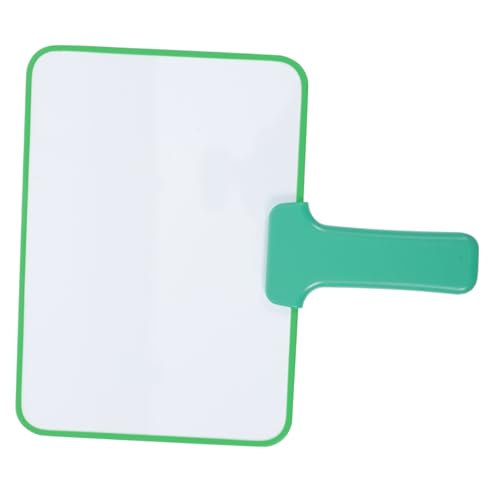 OSALADI Set Mit Kleinen Whiteboards Wöchentliche Trockenlöschtafel Zeichentafel Gebotspaddel Handgehaltene Whiteboards Whiteboard Marker Trockenlösch Wortmapping Paddel Handschild von OSALADI