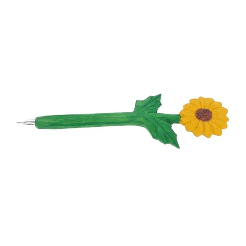 OSALADI Sonnenblumenstift Stifte Schöner Stift Dekorative Stifte Bürostifte Für Frauen Kreative Stifte Ästhetische Stifte Einzigartiger Stift Schreibwaren Stifte Holz Yellow von OSALADI