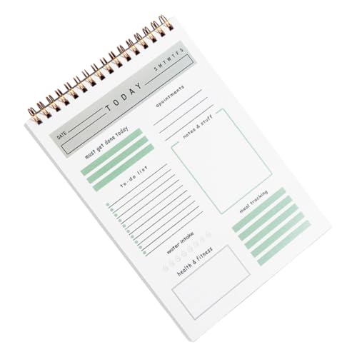 OSALADI Tagesplaner Notizbuch Büromaterial Für Frauen Notepad Abreißen Planer Zu Tun Checkliste Notizblock Tagesorganisator Undatierter Täglicher Notizblock Notizblöcke Für Frauen Papier OSALADI Tagesplaner Notizbuch Büromaterial Für Frauen Notepad Abreißen Planer Zu Tun Checkliste Notizblock Tagesorganisator Undatierter Täglicher Notizblock Notizblöcke Für Frauen Papier von OSALADI