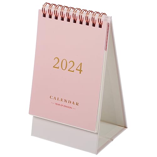 OSALADI Tischkalender Tragbarer Schreibtischkalender im Minimalistischen Design für Büro und Zuhause aus Hochwertigem Langlebig und Bringt Freude von OSALADI