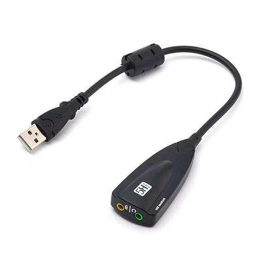 OSALADI USB 71 Soundkarte Extern Mit Kabel Plug and Play Audio Adapter Für PC Laptop Und Gaming Hohe Klangqualität USB Sound Adapter Für Multimedia Anwendungen OSALADI USB 71 Soundkarte Extern Mit Kabel Plug and Play Audio Adapter Für PC Laptop Und Gaming Hohe Klangqualität USB Sound Adapter Für Multimedia Anwendungen von OSALADI
