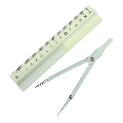 OSALADI Zirkel Set Stift Lineal Kompass Anreißer Teiler Zirkel Zirkel Zum Zeichnen Von Kreisen Mathematik Kompass Für Geometrie Kompass Für Mittelschulbedarf Taschenkompass von OSALADI