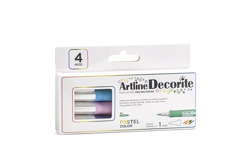 OSAMA Artline Decorite, 4 Filzstifte mit Pinselspitze - Pastellfarben farblich sortiert OSAMA Artline Decorite, 4 Filzstifte mit Pinselspitze - Pastellfarben farblich sortiert von OSAMA