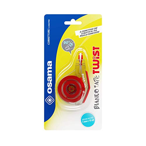 OSAMA BIANCOTAPE TWIST, Korrekturroller 10 Meter - Farblich sortiert OSAMA BIANCOTAPE TWIST, Korrekturroller 10 Meter - Farblich sortiert von OSAMA