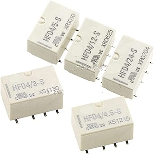 Ersatzteile Relais 10pcs/lot Signalrelais HFD4 / 3V, 5V, 9V, 12V, SMD 2A 8 Fuß (Size : 9V) von OSBCMZGE