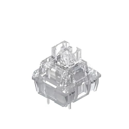 Frozen Switch V2 Mechanical Keyboard Silent Switches 3 Pins Linear 39gf RGB Transparent Custom Gaming Keyboard for Gamer OSBCMZGE(90PCS) von OSBCMZGE