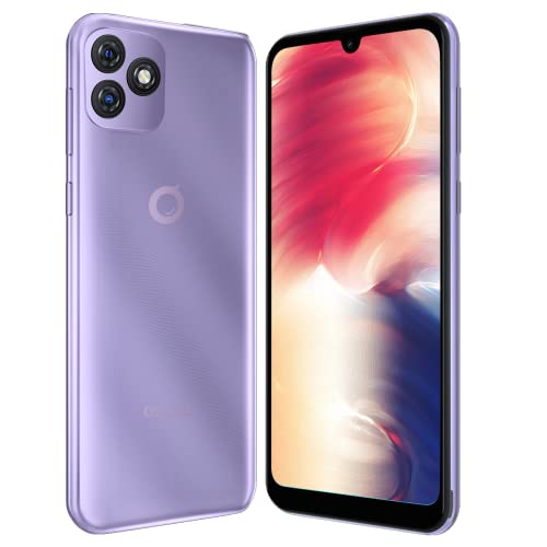 OSCAL C20 PRO Android 11 4G Smartphone Ohne Vertrag, Dual-SIM Handy, 6.08" HD+ Display, Unibody-Design, Quad-Core 2GB RAM+32GB ROM,2MP+8MP Dual Kamera,3380mAh Akku GPS Gesichts Entsperrung Lila von OSCAL