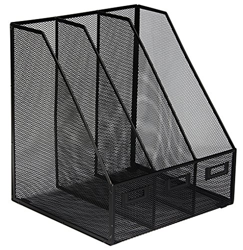 OSCO 3-fach Stehsammler aus Drahtgeflecht, schwarz MR3 BLACK von OSCO
