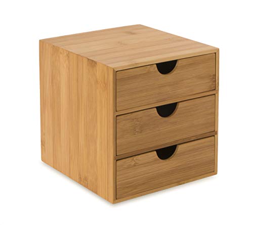 OSCO Bamboo 3 Drawer Chest, BAM-3DC von OSCO