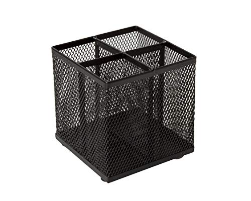 OSCO Wiremesh Square Pen Pot - Black von OSCO