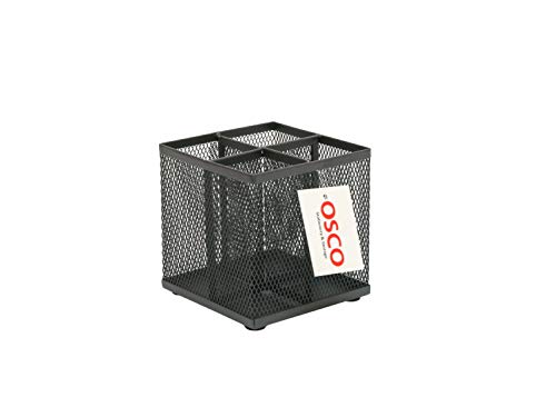 OSCO Wiremesh Square Pen Pot - Graphite von OSCO