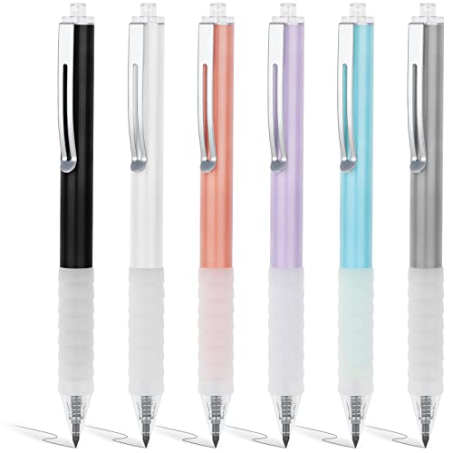 OSDUE 6 STÜCK Tintenloser Bleistift, Ewiger Bleistift, Wiederverwendbarer Everlasting Pencil, Langlebiger Neuer Typ Bleistift, Infinity Pencil zum Schreiben, Zeichnen von OSDUE