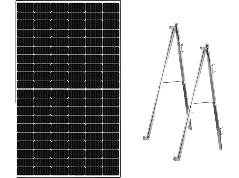 OSNATECH Balkonkraftwerk Mini-PV-UPGRADE Premium Glas L-1 (425 Watt) Solar Panel von OSNATECH