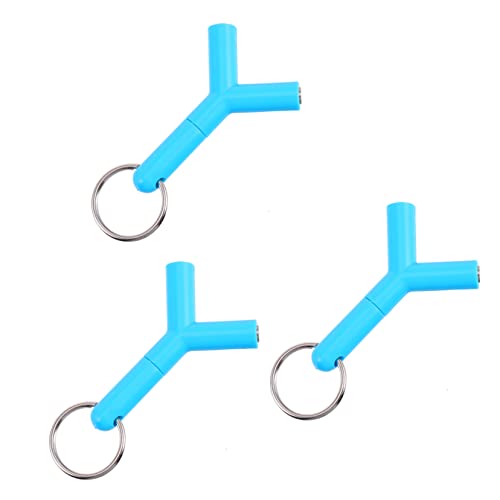 OSOLADY 3Stücke Audio Splitter für Kopfhörer Ausgabe Kompatibel mit Smartphones Laptops Video Sharing von OSOLADY