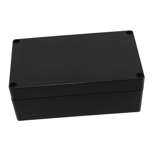 OSOLADY Projektbox, Schwarz, Elektrische Boxen, Wasserdicht, Diy-elektronik-anschlussdose, Stromgehäuse, Kunststoff, Diy-elektronikgehäuse Für Den Außenbereich von OSOLADY