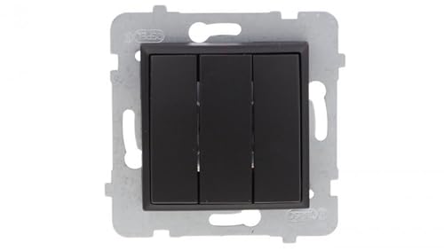 ARIA Dreifachverbinder schwarz metallic ŁP-13U/m/33 ospel 5907577484057 von OSPEL