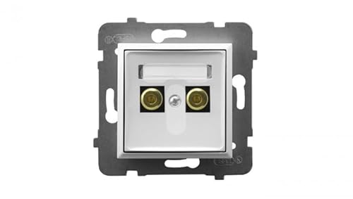 Ospel GGN-1U/m/00 Schutzkontakt-Steckdose, weiß, IP20, 71 mm, Gehäuse Ospel GGN-1U/m/00 Schutzkontakt-Steckdose, weiß, IP20, 71 mm, Gehäuse von OSPEL