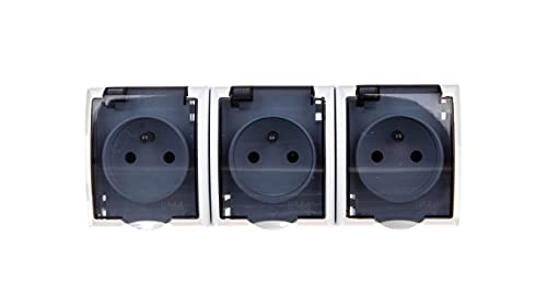 Ospel GNH-3HZ/00/d Steckdose, weiß, IP44 16 A, 1 Stück von OSPEL