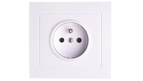 Ospel GP-1WZ/00 Steckdosenleiste, IP20, 16 A, 88 mm, 39 mm, 82 mm, Weiß von Ospel