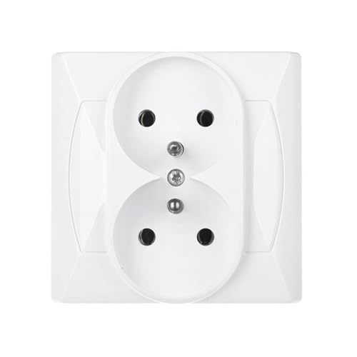 Ospel GP-2AZ/00 Schutzkontakt-Steckdose, weiß, IP20, 16 A, 82 mm, 44 mm, 82 mm Ospel GP-2AZ/00 Schutzkontakt-Steckdose, weiß, IP20, 16 A, 82 mm, 44 mm, 82 mm von Ospel