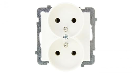 Ospel GP-2GRZ/m/27 Schutzkontakt-Steckdose, IP20, 16 A, 71 mm, 83 g von Ospel