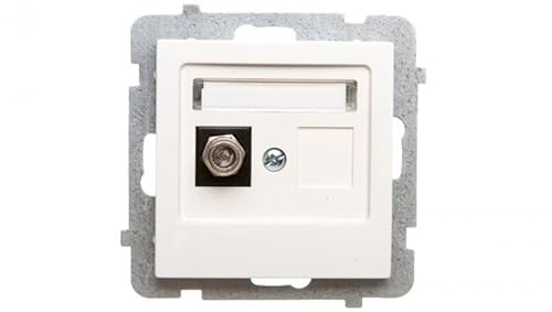 Ospel GPA-1GF/m/27 Steckdose, IP20, 71 mm, 60 g, Gehäuse von Ospel